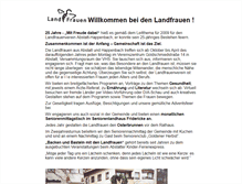 Tablet Screenshot of landfrauen.abstatt.de